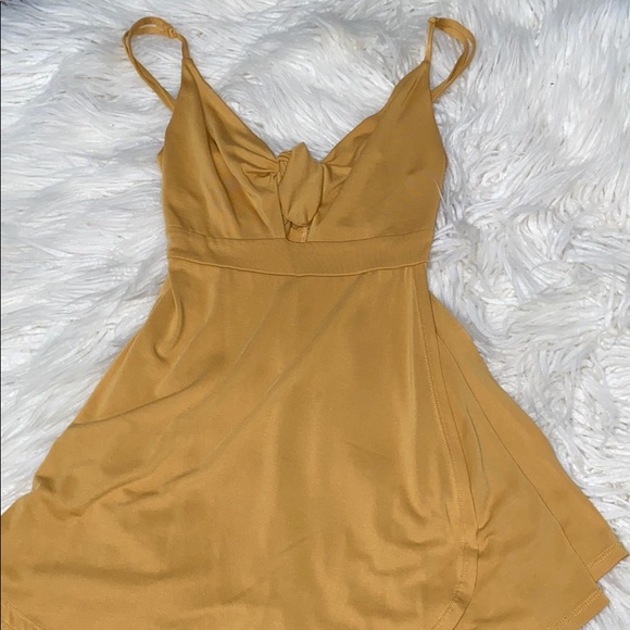 La Hearts Pants - yellow romper with bow